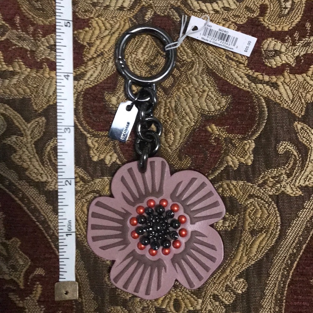 Coach Willow Floral Bag Charm